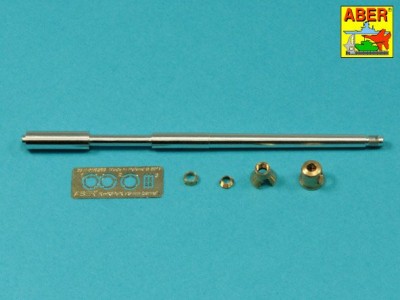 German 75mm barrel for KwK40L/43 with early model muzzle brake for Pz.Kpfw. VI, Ausf.G - 1