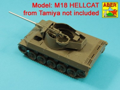 Lufa 76mm M1A1 do działa pancernego M18 Helcat - 6