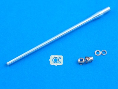 76,2mm Ordinance Q.F. 3-in. 17 PDR. Mk. IV barrel with muzzle brake for Sherman VC ''Firefly'' - 15