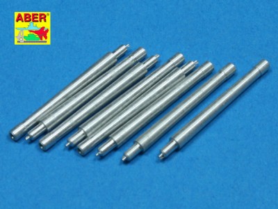 Set of 8 pcs 380 mm short barrels for ships Richeulieu, Jean Bart - 1