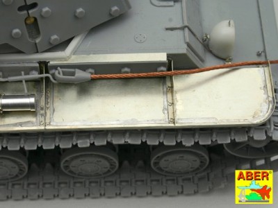 Radziecki czołg ciężki KV-1 używany i zmodyfikowany przez fińską armię - 9