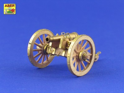 72 M-01 - Napoleonic war period - British 6-pounder gun 1:72 - 3