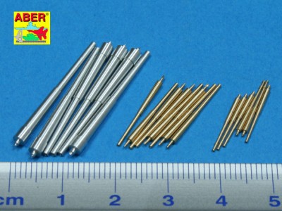 Set of barrels 280mm x 6; 150mm x 8; 105mm x 6 for Admiral Graf Spee class battleships  - 2
