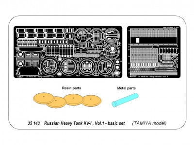 Russian heavy tank KV-I - vol.1 - basic set - 4