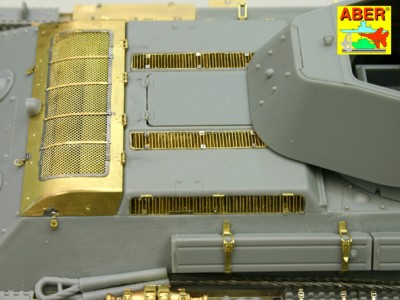 Grille cover for russian tank T-34/76 model 1940 - 7