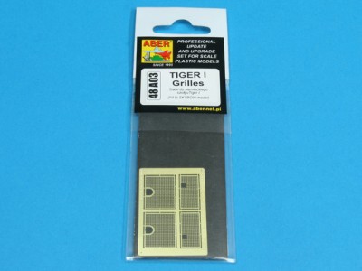 Siatki nadsilnikowe do niemieckiego czołgu Tiger I - 4