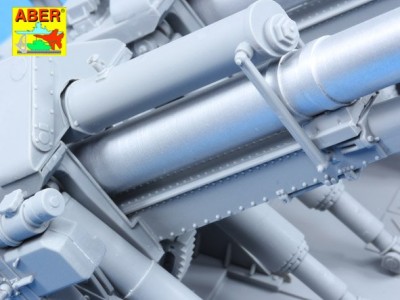 German 128mm L/61 barrels for anti-aircraft 12,8 cm FlaK 40 Zwilling - 8