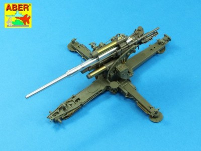 Dwuczęściowa lufa 88mm L/56 do niemieckich dział typu Flak - 4