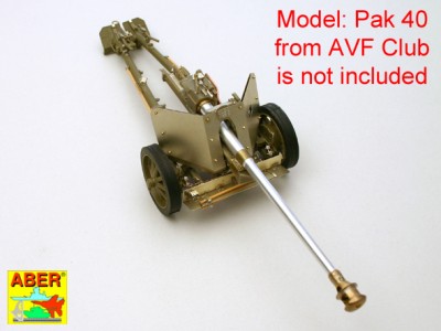 35 162 - Niemiecka armata przeciwpancerna 75 mm PaK 40 (AFV Club model) - 4