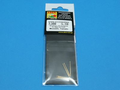 Set of 6 pcs 155 mm barrels for Japanese ships Yamato and Musashi - 4