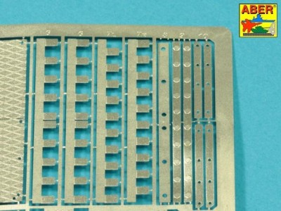 Tiger I, E Tunisia 501 abt.- Front mud flaps - 4