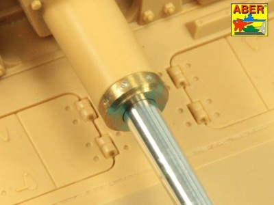 German StuK.40 L/48 7,5cm barrel with final muzzle brake for Stug.III, Ausf G final and Stug.IV  late model - 6