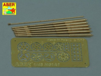 Set of barrels for 20 mm gun M61A1used in modern US Force aircrafts  - 2