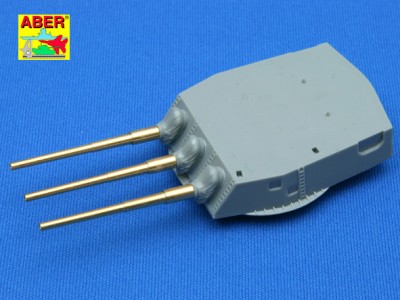 Set of 9pcs 406mm barrels for US ship: Iowa, New Jersay, Missouri, Wisconsin - 3