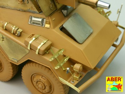 German heavy armoured car with 7,5 cm gun Sd.Kfz.234/3 - 7