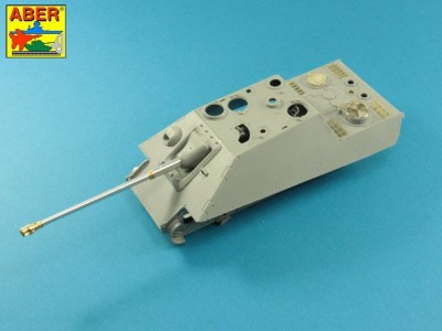 German 8,8cm Two part Pak 43/3 L/71 barrel for Jagdpanther Ausf G1 late  G2 (Takom) - 10