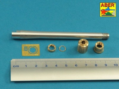 Lufa 150mm z hamulcem do niemieckiego czołgu E-100 z wieżą Krupp - 2