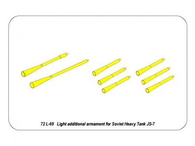 Lekkie uzbrojenie do czołgu JS-7 - 9