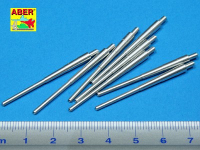 Set of 8 pcs 380 mm barrels for German ships: Bismarck, Tirpitz - 2