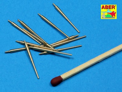 Set of 12 pcs 150 mm barrels for German ships: Bismarck, Tirpitz, Scharnhorst, Gneisenau - 2