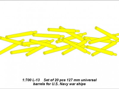 Zestaw 20 luf 127 mm uniwersalnych do amerykańskich okrętów - 5