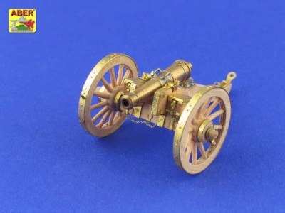 72 M-01 - Napoleonic war period - British 6-pounder gun 1:72 - 8