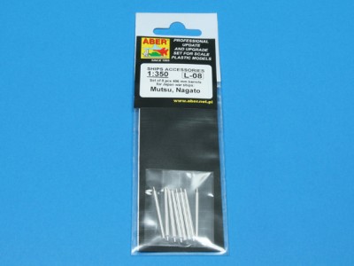 Set of 8 pcs 406 mm barrels for Japanese ships Mutsu and Nagato - 4