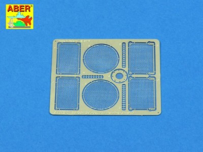 Grilles for PzKpfw V Ausf.D Panther (Sd.Kfz.181) - 1