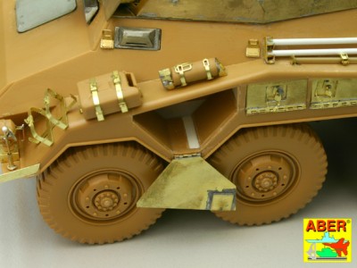 Side bin doors and additional parts for Sd.Kfz. 234 - 6