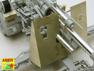 German anti tank gun FLAK 36 - vol.2 - additional set - armour - 10