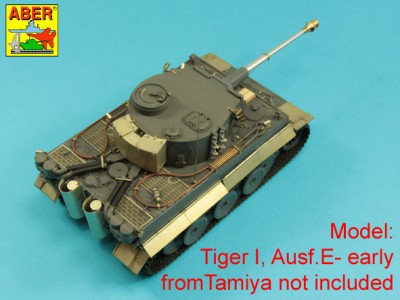 Niemiecki czołg ciężki Pz. Kpfw. VI, Tiger I, Ausf. E (Sd.Kfz.181) - wersja wczesna - 6