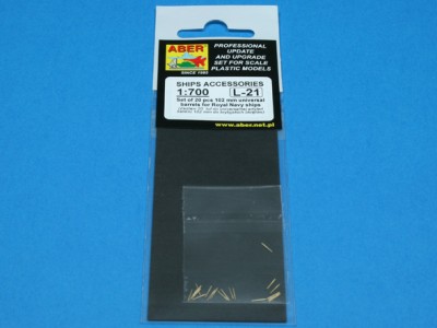 Zestaw 20 uniniwersalnych luf 102 mm do brytyjskich okrętów - 4