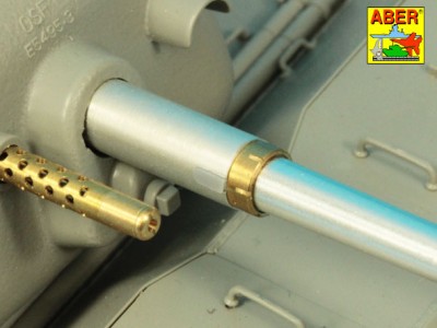 Gun barrel for 37mm M6 gun used on US Armoured Car M8 "Greyhound" - 6