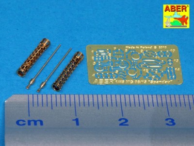 Set of two barrels for German 7,9 mm lMG 08/15 Spandau WWI aircraft machine gun  - 2