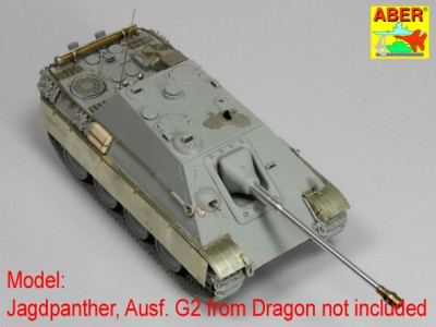 Błotniki do czołgu Panther G lub działa Jagdpanther - 10