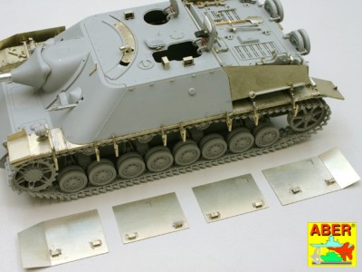 German tank destroyer Sd.Kfz.162 Jagdpanzer IV A-0 - vol. 2 - additional set - fenders - 7