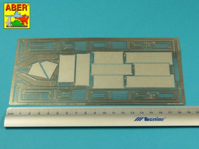Niemiecki niszczyciel czołgów 12,8 cm Sf. L/61 (Pz.Sf.V) ''Sturer Emil'' - cz.2 - zestaw dodatkowy - błotniki - 2