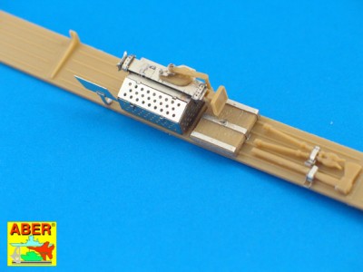 Storage boxes and additional equipment for german tank Pz.Kpfw. 38 (t) - 13