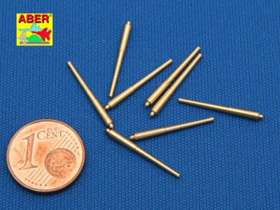 Zestaw 8 Luf 381mm do wież bez osłon anty podmuchowych dla okrętu Hood - 2