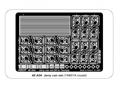 Zestaw do kanistrów (do zestawu Tamiya nr 32510) - 4