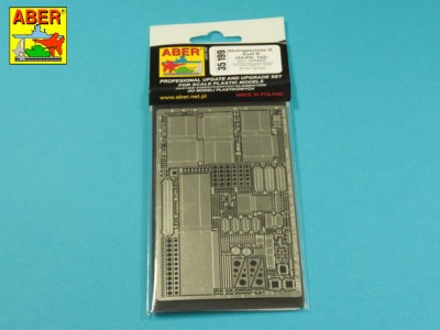 German anti-tank self proppeled gun Sturmgeschütz III, Ausf.B (Sd.Kfz. 142) - vol. 3 - additional set - interior - 9