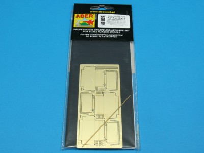 Radziecki czołg ciężki KW-I lub KW-2 wczesnej produkcji z szerokimi błotnikami - cz. 2 - zestaw dodatkowy - zasobniki na narzędzia wczesnego typu - 3