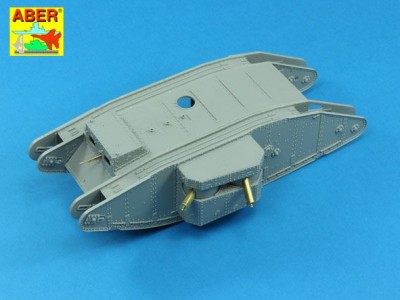 Barrels for British WWI Tank Mk.I Female or 0.303 Vickers gun x 4 8mm Hotchkiss m.1909 x 1 - 10