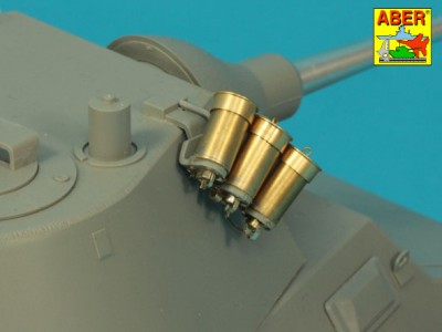 Smoke Discharges for German Tanks like, Tiger I, Panther D, Puma, Luchs, Stug IIIG - 24