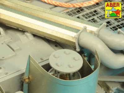 Feifel air cleaners tubes for early Tiger I, Ausf. E - 19