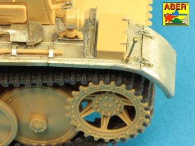 Pz.Kpfw II, Ausf.L ''Luchs'' (Sd.Kfz.123) - cz.2 - błotniki - 8