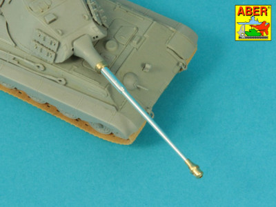 German 88 mm Barrel KwK 43/3 L/71 (Early) to King Tiger -Porsche-Turm late or -Serien-Turm early or Jagdpanther middle - 5