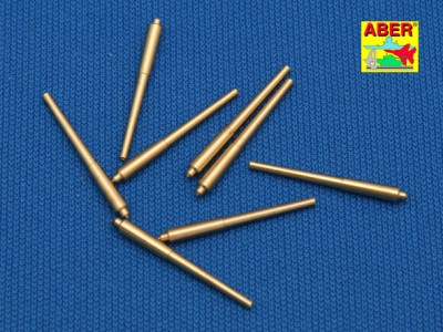 Zestaw 8 Luf 381mm do wież bez osłon anty podmuchowych dla okrętu Hood - 1