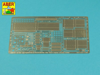 German anti-tank self proppeled gun Sturmgeschütz III, Ausf.B (Sd.Kfz. 142) - vol. 3 - additional set - interior - 1