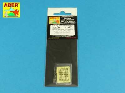 Set of 20 pcs 20mm L/70 Oerlikon barrels for USA and Royal Navy - 8